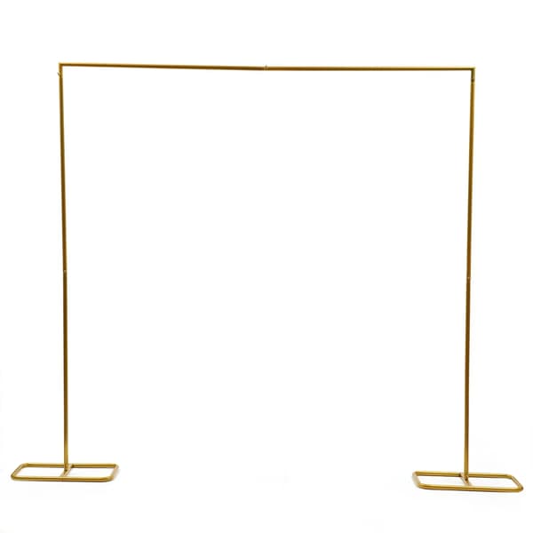Bryllupsbue, Holdbar jernkonstruktion, Alsidige dekorationsmuligheder, M, Guld