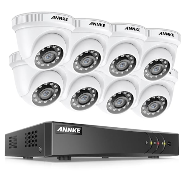 Videoovervågningssystem, 8CH forbindelse, 1080P opløsning, DW81KD-58BM-a, 2T