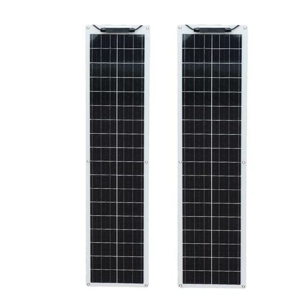 Fleksibel Solpanel, Høj Effektivitet 24%, Letvægtsdesign, 100W-2x50W