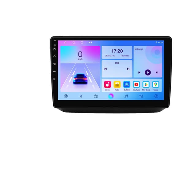 Bilradio, Touchscreen, Smart Connectivity, kompatibel med Skoda Fabia 2 2007 - 2014 Bil, T3-CP (4Core 2G 64G)