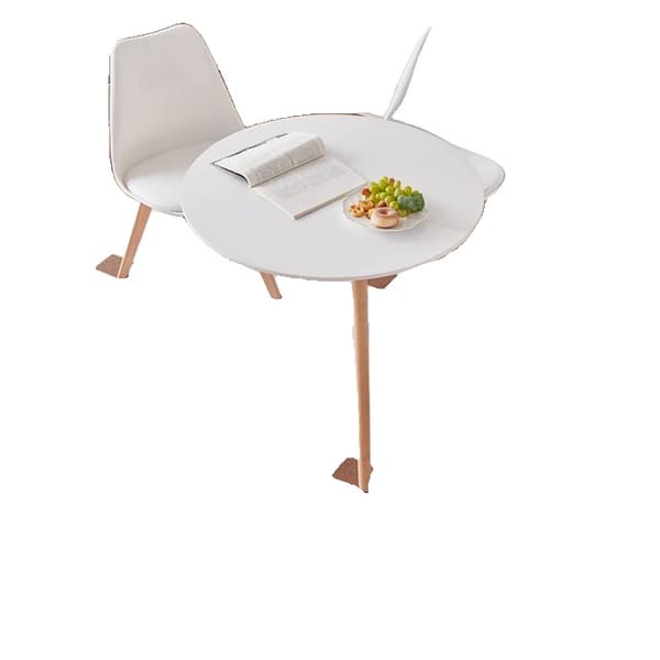 Spisesæt, Moderne Design, Komfortable Siddepladser, Hvide Spisesæt