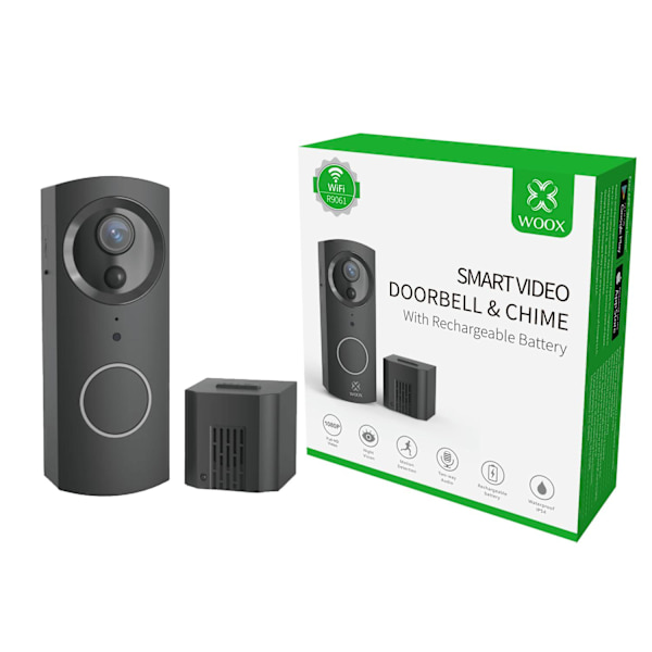 Woox - Smart WiFi video- och ringklocka  | R9061