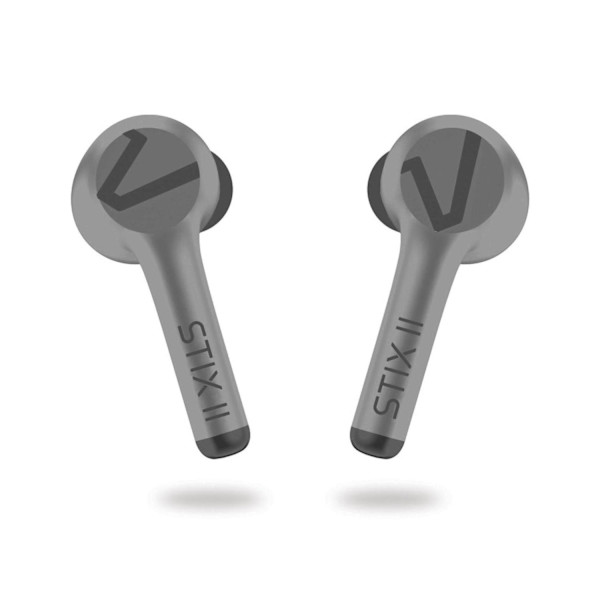 STIX II TrueWireless Bluetooth Earphones - Platinum Grey Platin stål