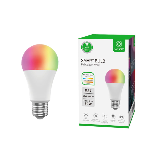 Woox E27 Smart Bulb RGB+CCT | R9074