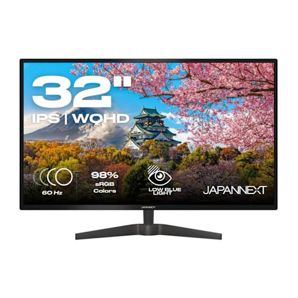 Office PC-skærm - JAPANNEXT - JN-IPS3200WQHD - 32" - WQHD - 60Hz