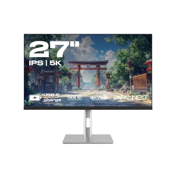 Tietokoneen näyttö - JAPANNEXT - JN-IPS275K-HSPC9 - 27" - 5K - IPS - 60Hz