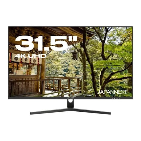 PC-skærm - JAPANNEXT - 31,5" - UHD 4K - VA panel - 60Hz