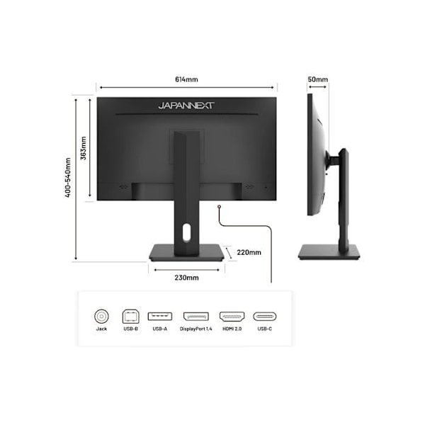 PC-skärm Bureautik | 27" | WQHD