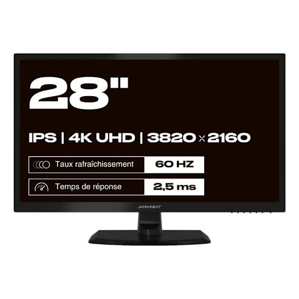 Office PC-skærm - JAPANNEXT - JN-T2822UHD - 4K UHD - 28" - 60Hz
