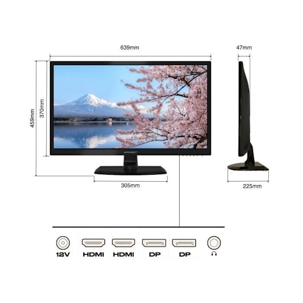 Office PC Monitor - JAPANNEXT - JN-T2822UHD - 4K UHD - 28" - 60Hz