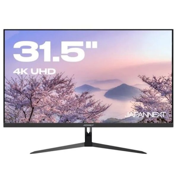 PC-skärm - JAPANNEXT - 31,5 tum - UHD 4K - IPS-panel - sRGB 100 %