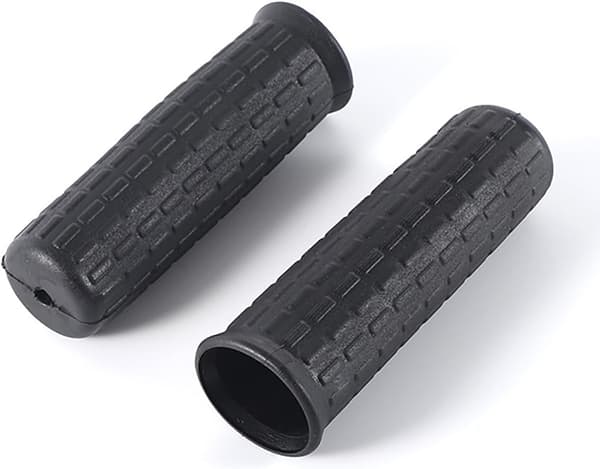 2 stk sykkelhåndtak, indre diameter 30 mm, lengde 12 cm Black