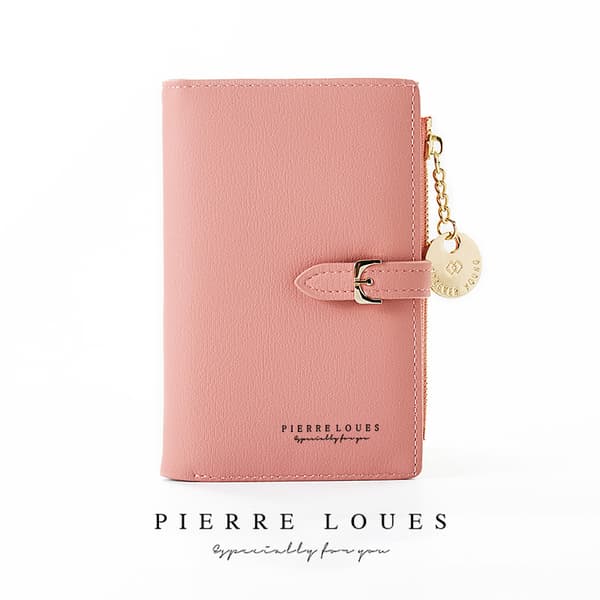 Dame Clutch Pung, Baellerry Dame Mode Læder Lang pink