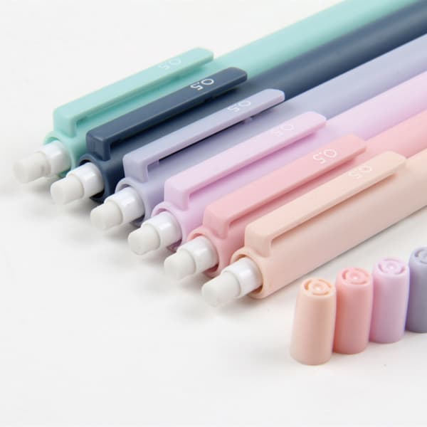 6 STK/Sett Automatisk Penn 0.5MM 0.7MM 0.7mm 6PCS