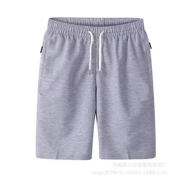 Herr sommarbyxor knälånga shorts sommarshorts Light Grey M:below 47.5kg