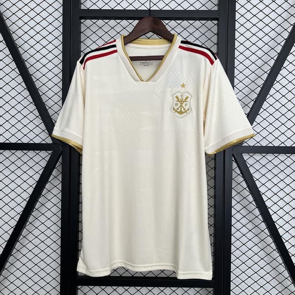 25-26 Flamengo Udebane Tredje Fodboldtrøje Træningstop, S-2XL Third M