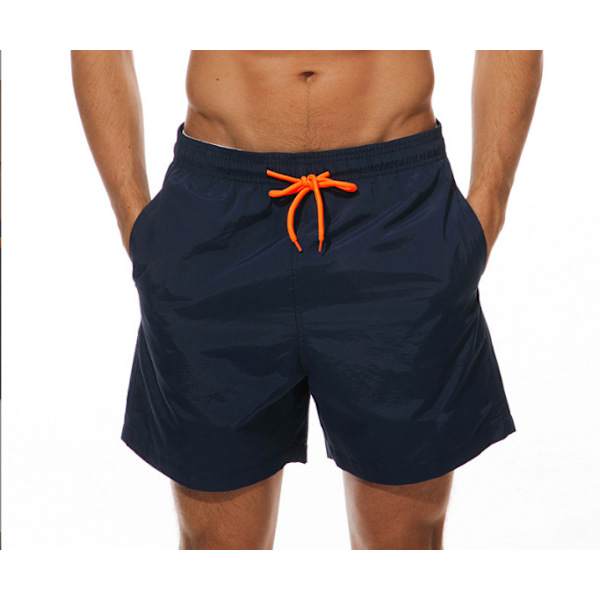 Korta strandbyxor för män Dark Blue 3XL