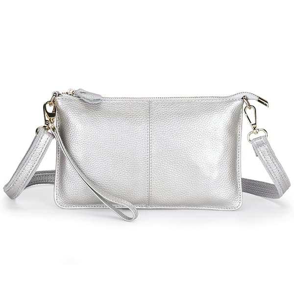 Enkel Skulderveske Crossbody-veske Silver