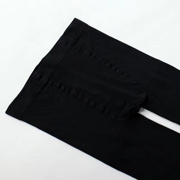 3D Katt Caw Strumpor, Kvinnor Tecknade Strumpbyxor Svart Vit Black
