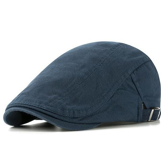Platt topp andningsbar keps basker kepsar Mr bomullskepsar flerfärgad deep grey