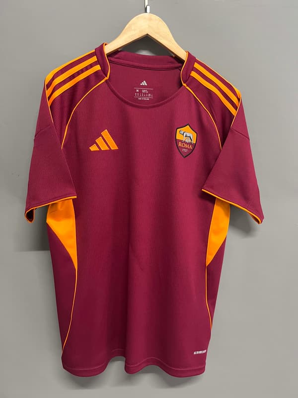 25-26 A.S. Roma Kotipaita Jalkapallopaita S-2XL Home XXL