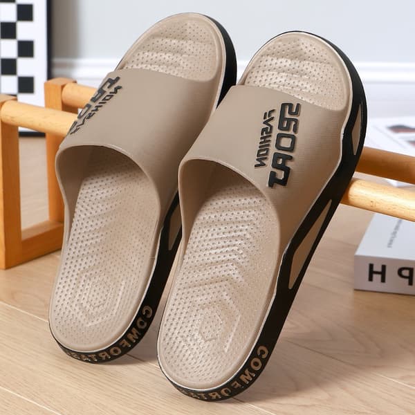 Kesäsandaalit miehille ja naisille, tuulettuvat rantasandaalit, vapaa-ajan sandaalit Yellow 46-47
