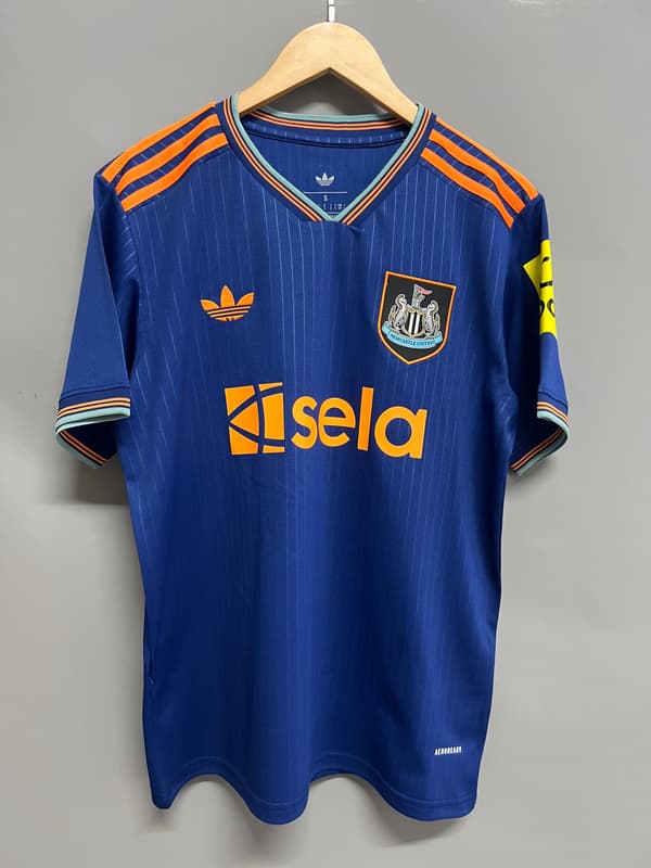 25-26 Newcastle Udebane Tredje Trøje Fodbold T-shirt S-2XL Third S