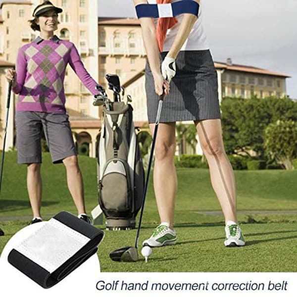Golf Håndbevægelseskorrektionsbælte Black Blue 33*7CM