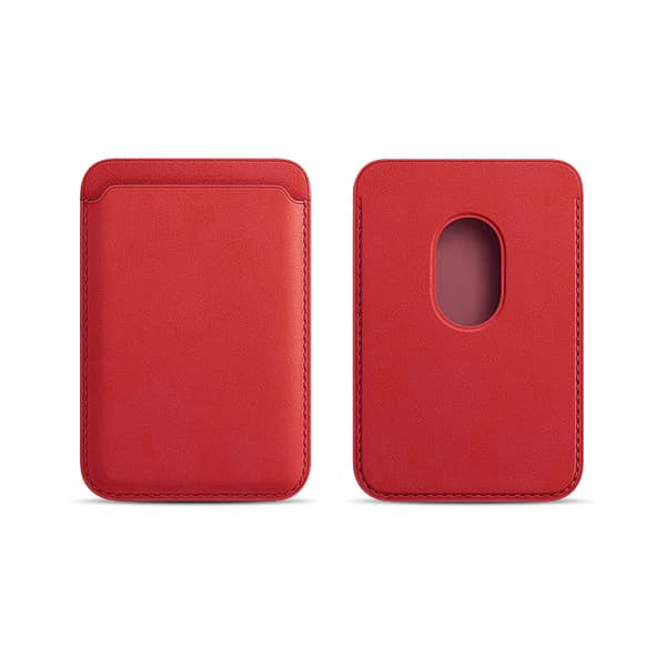 MagSafe-korttipidike yhteensopiva iPhonen kanssa red