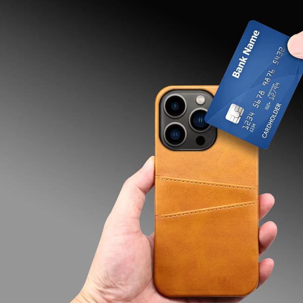 Kortholder kompatibel med iPhone 16 15 14 13 12 11 Pro Max deksel mobildeksel Dark Blue iphone16pro max