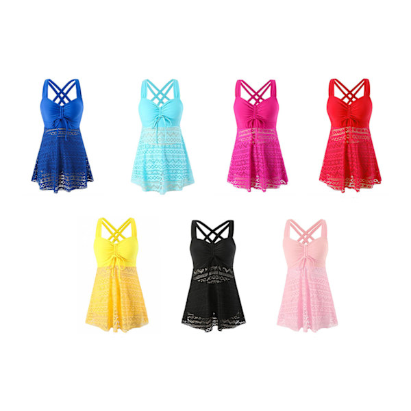 Baddräkt för kvinnor i plusstorlek Mint Green L