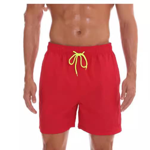 Menn Sommer Strand Uformell Kort Bukse Dark Blue 3XL