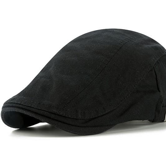 Platt topp andningsbar keps basker kepsar Mr bomullskepsar flerfärgad deep grey