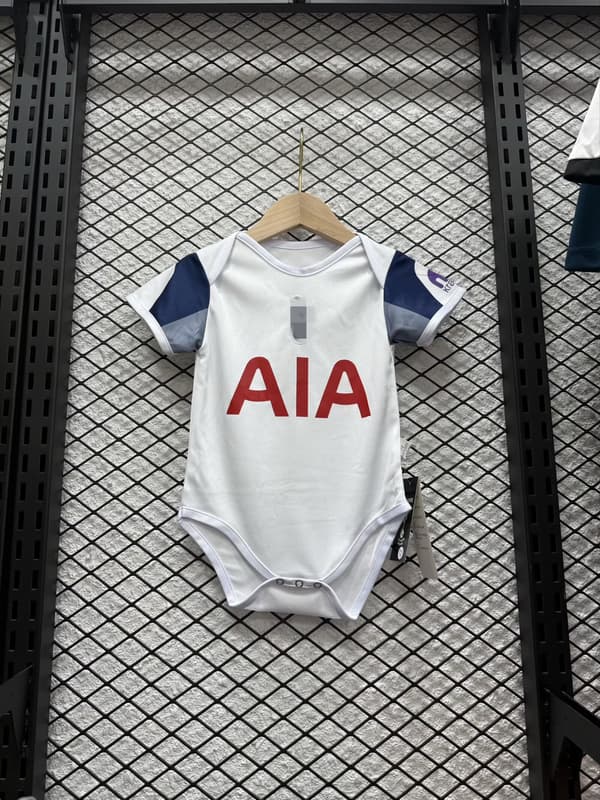 25-26 Tottenham Hotspur Koti Lyhythihainen Vauvan Jalkapallobody Home 12#