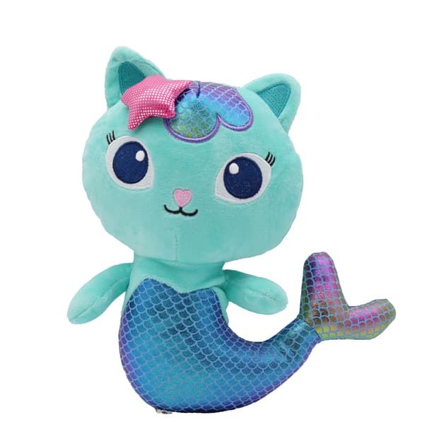 Gabbys dockskåp mjuk plyschdocka 25 cm, mjuk dockleksak för barn Blue Cat