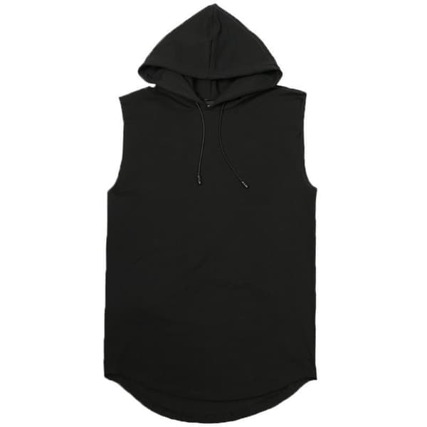 Plus-koon kesämiesten vaatteet, hihattomat topit, huppari, liivi Deep Grey M