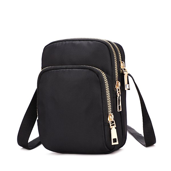 Minitelefonfodral Axelväska Black