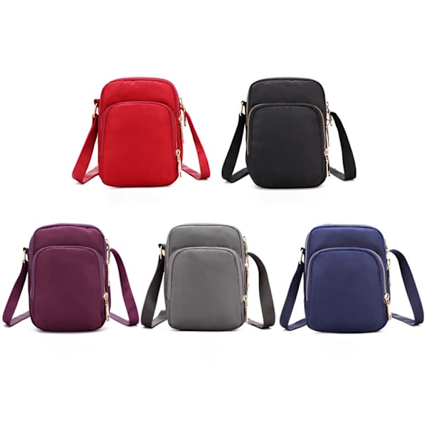 Minitelefonfodral Axelväska Purple