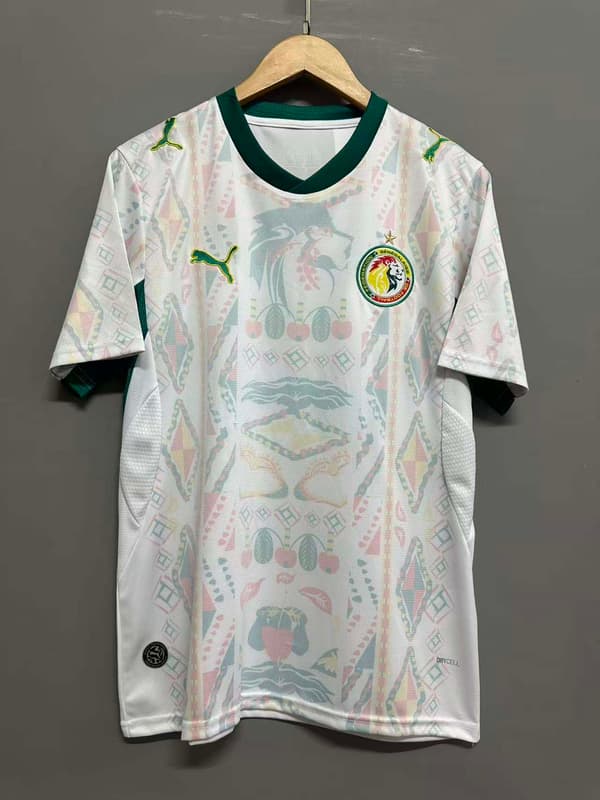 2026 Senegal Hemmaborta Tröja Fotbollströja S-2XL Away L