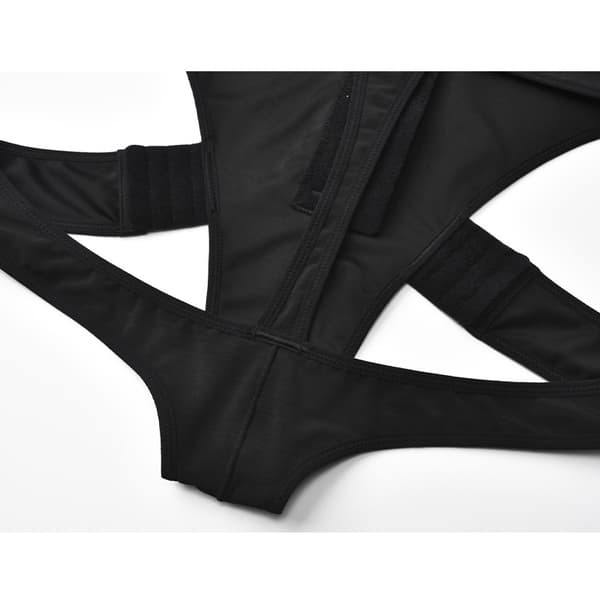 Mage Midjetränare Kvinnlig Exceptionell Shapewear 2-I-1 Hög Midja Höftlyftande Byxor Skin 5XL