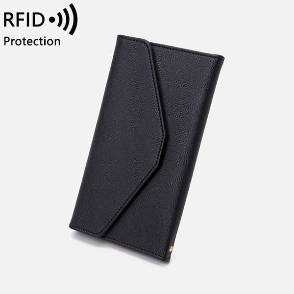 Passlommebok Kvinner Bærbar Passholder Etui Passlommebok Passholder Dark Blue