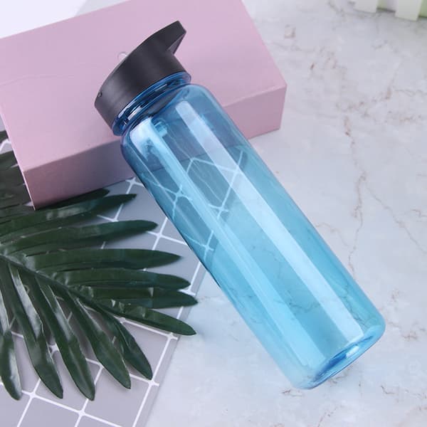700 ml sportsflaske, gjennomsiktig Rose-Rose 700ml