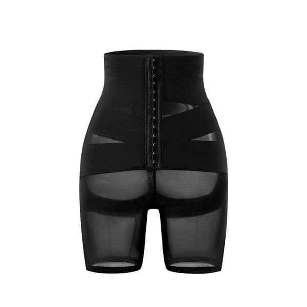 Shapewear Leggings med Mavekontrol og Balde Løft S-3XL Black 3XL