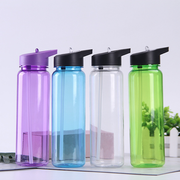 700 ml Sportvattenflaska Transparent Green 700ml