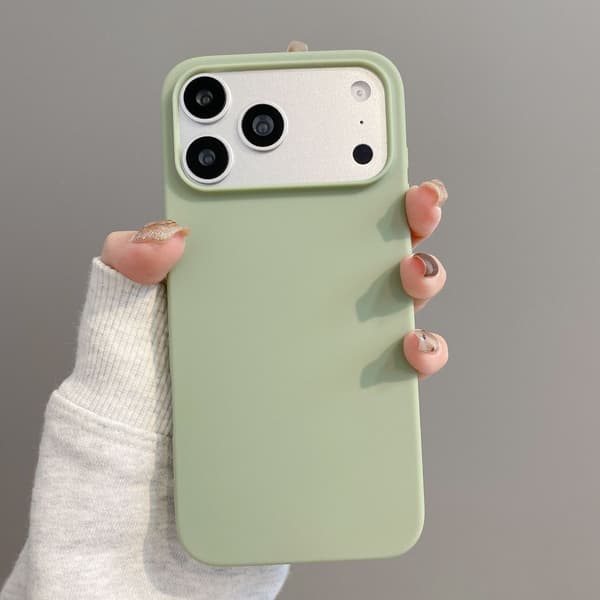 Fodral kompatibelt med iPhone, silikon TPU, repskydd Green 13promax