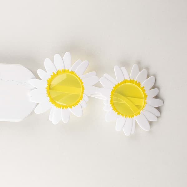Mote Blomsterformer Briller Halloween Terrifier Briller Plast Solbriller Light Blue