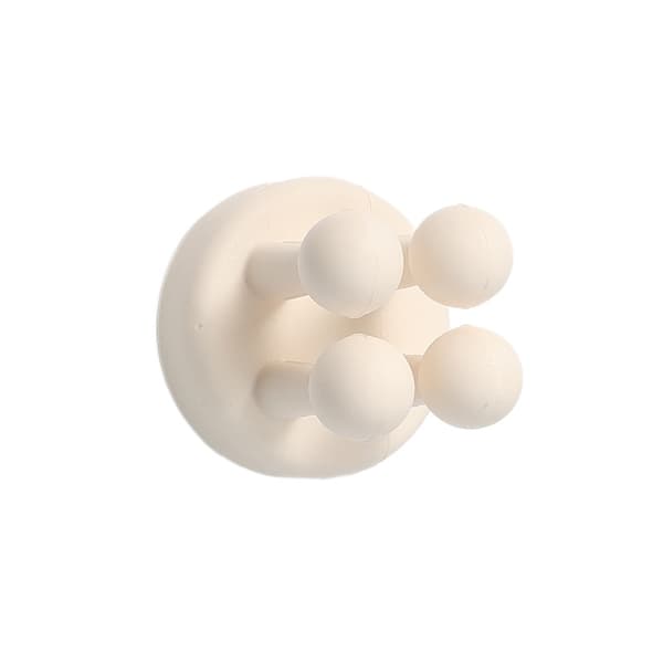 6 kpl hammasharjateline - monitoimikoukku vedenpitävä white 6 PCS