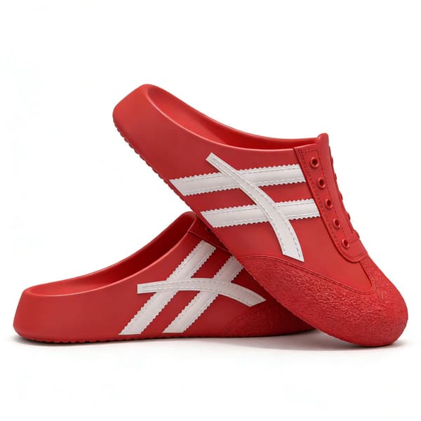 Komfortable bløde sål kvindemules og træsko Forår 2026 Platform udendørs EVA-hjemmesko kvindetrænere white 42-43
