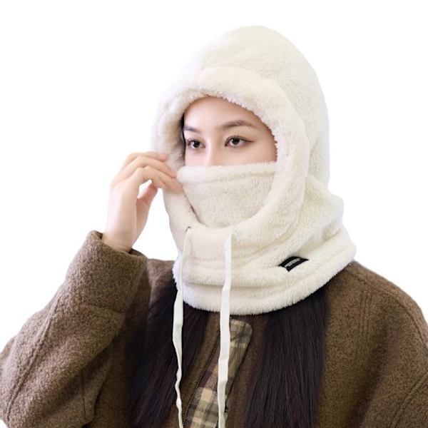 Vinter Termisk Fleece Balaclava Halsduk Mössa för Kvinnor Blue