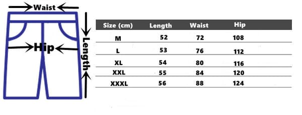 Korte lette treningsbukser for menn Strandshorts Menn Jogging Sport Stor Kort Deep Grey XL